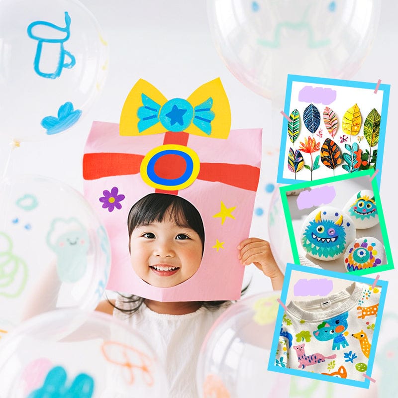 Villem MIDEER akrüülmarkerid Mega 80 tooni Mideer