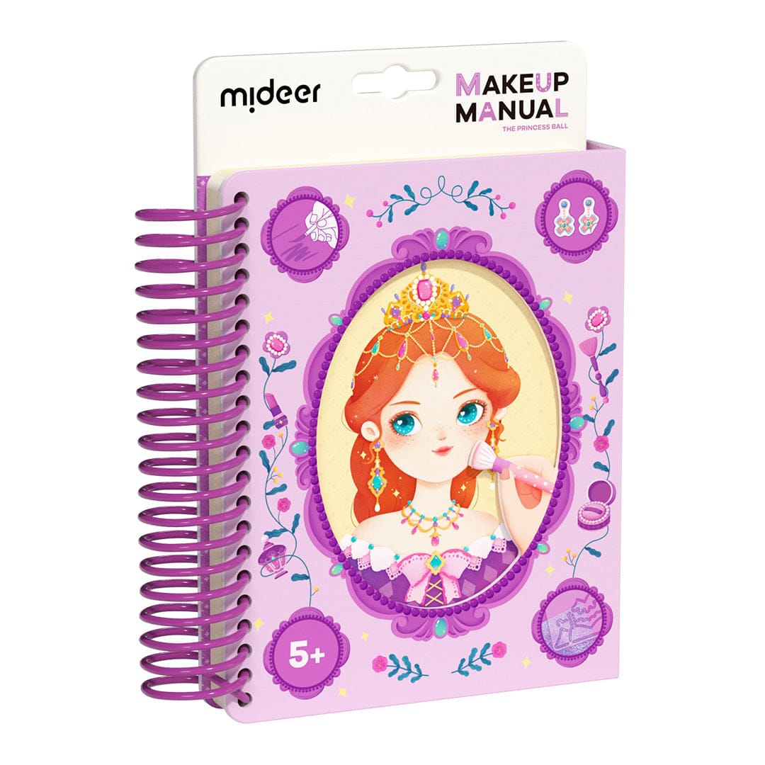 Villem MIDEER DIY tegelusvihik "Make-up book Princess Party" Mideer