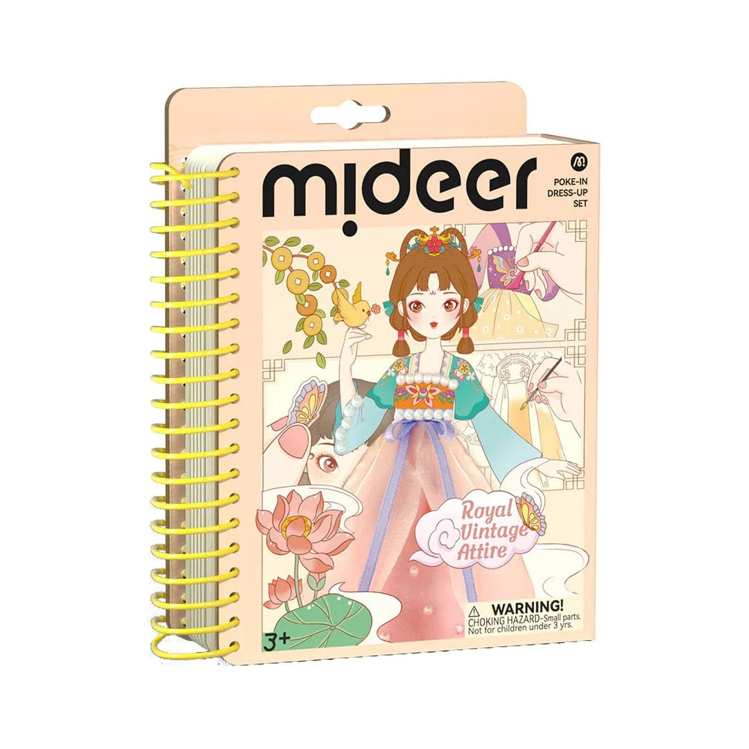 Villem MIDEER DIY tegelusvihik "Royal Vintage Attire" Mideer