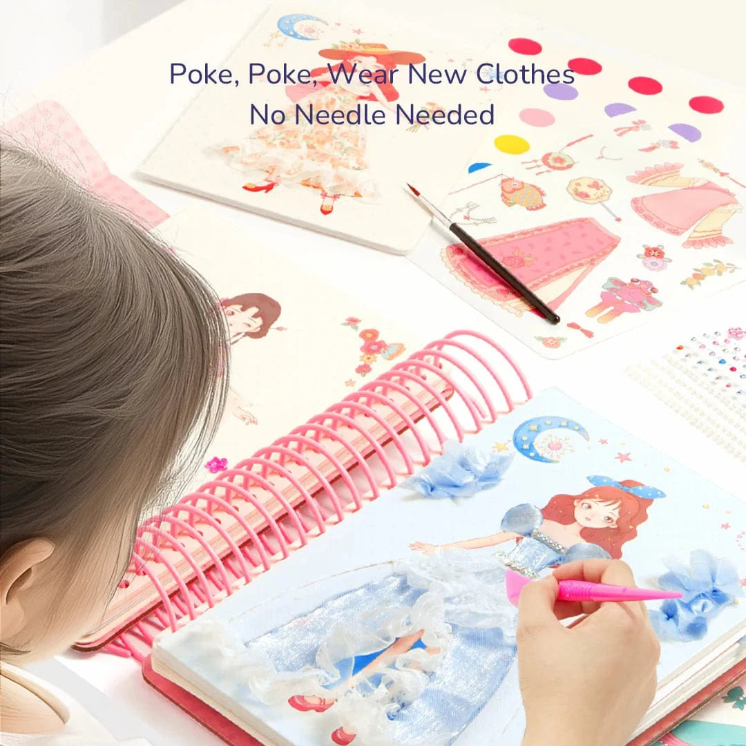 Villem MIDEER DIY tegelusvihik "Royal Vintage Attire" Mideer