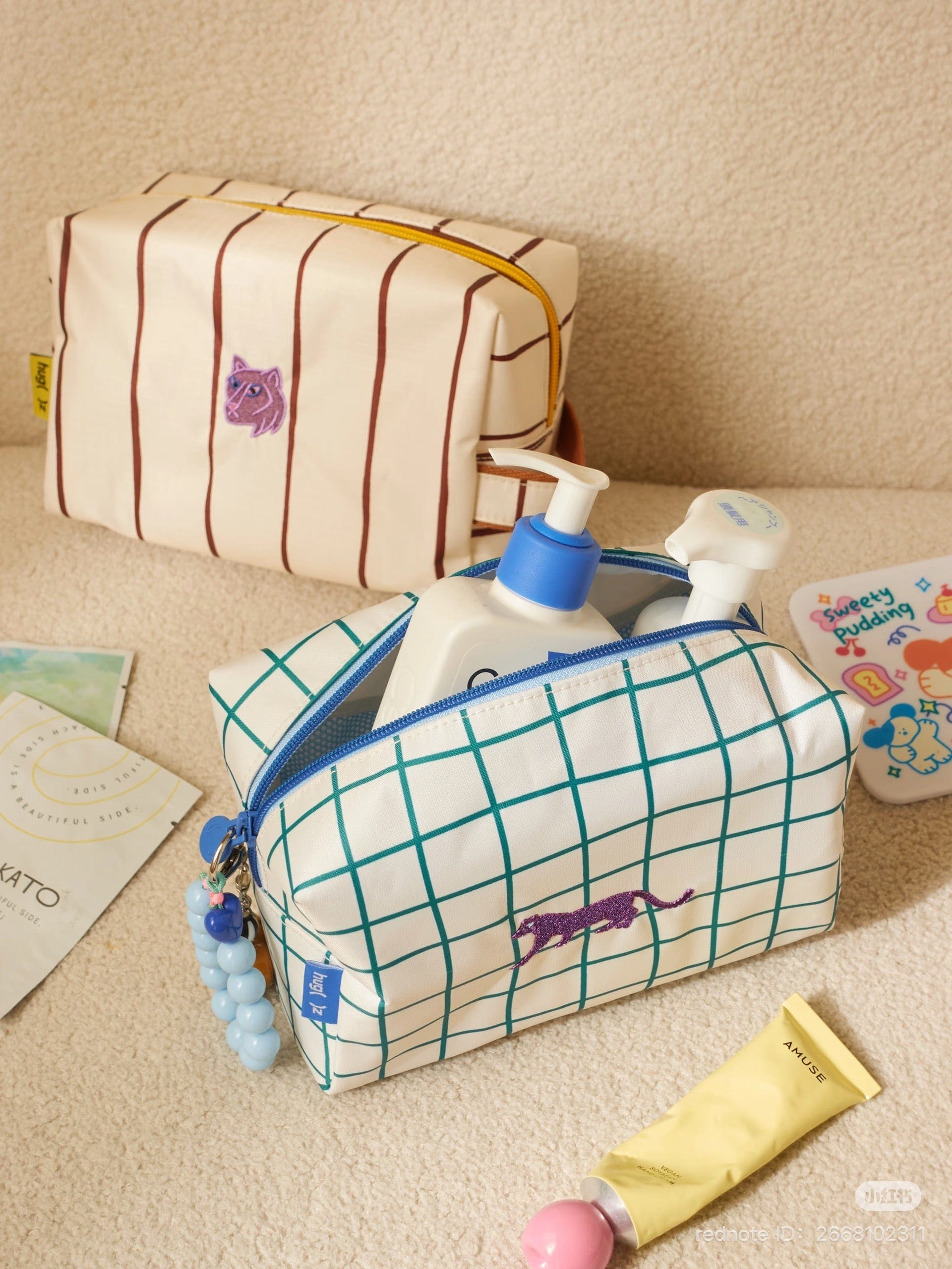 Villem MIDEER  HUGZ kosmeetikakott Rainwalk Mideer