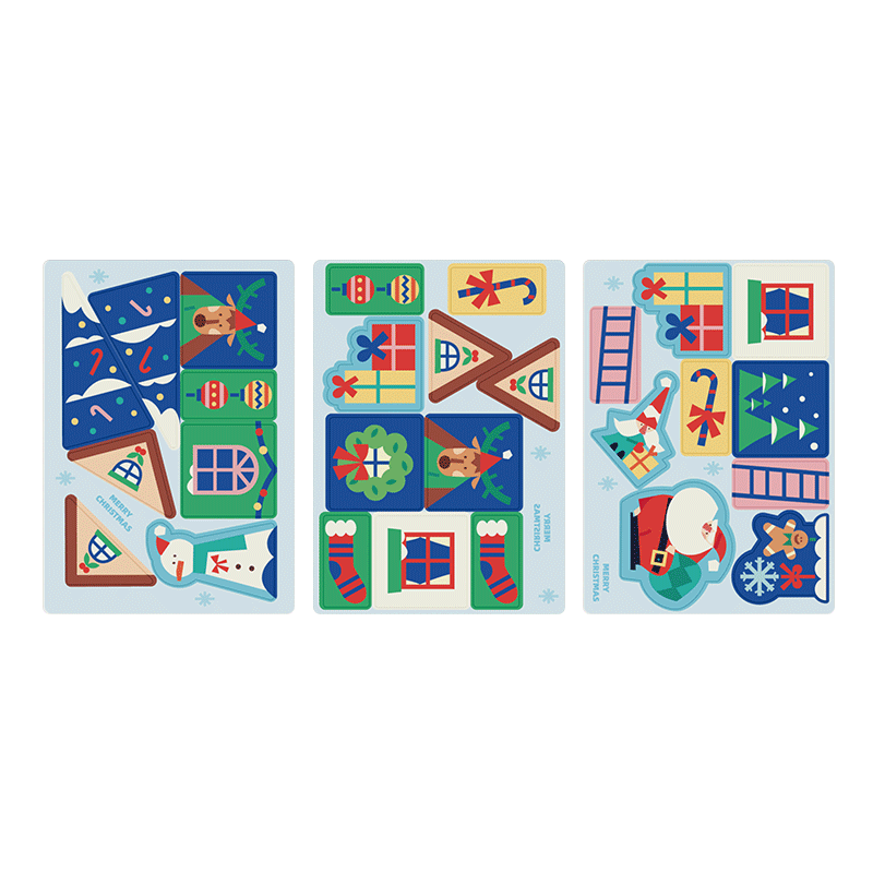 Villem MIDEER Jõulumagnetid magnetklotsidele Mideer