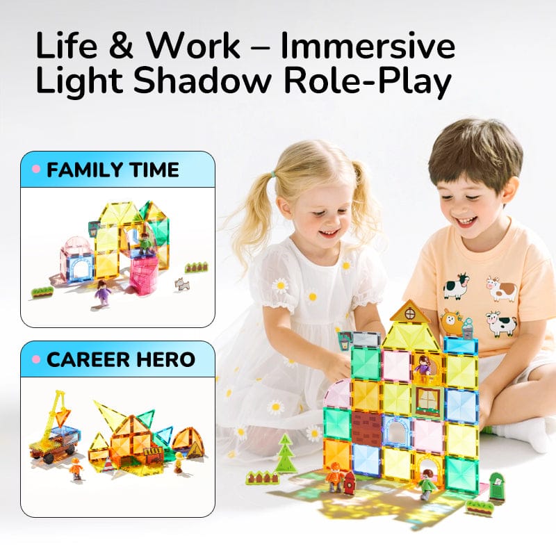 Villem MIDEER magnetklotside komplekt “Family” Mideer