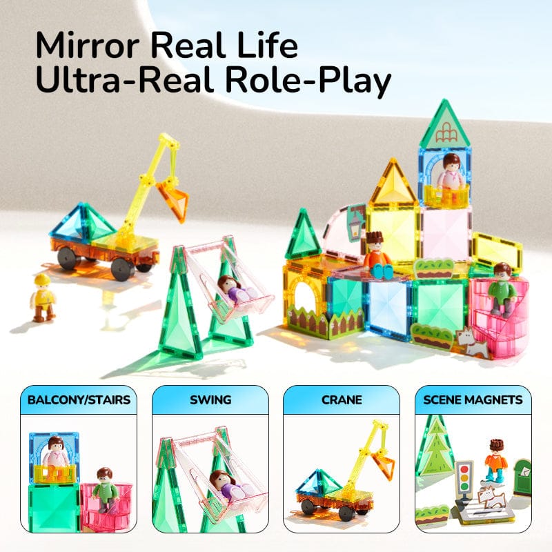 Villem MIDEER magnetklotside komplekt “Family” Mideer