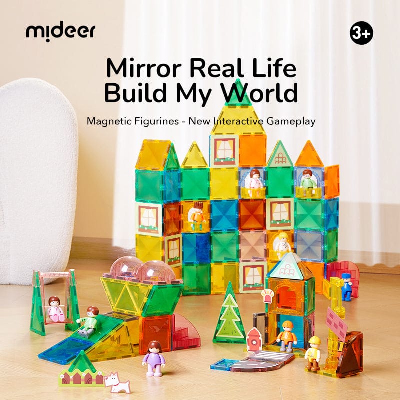 Villem MIDEER magnetklotside komplekt “Family” Mideer