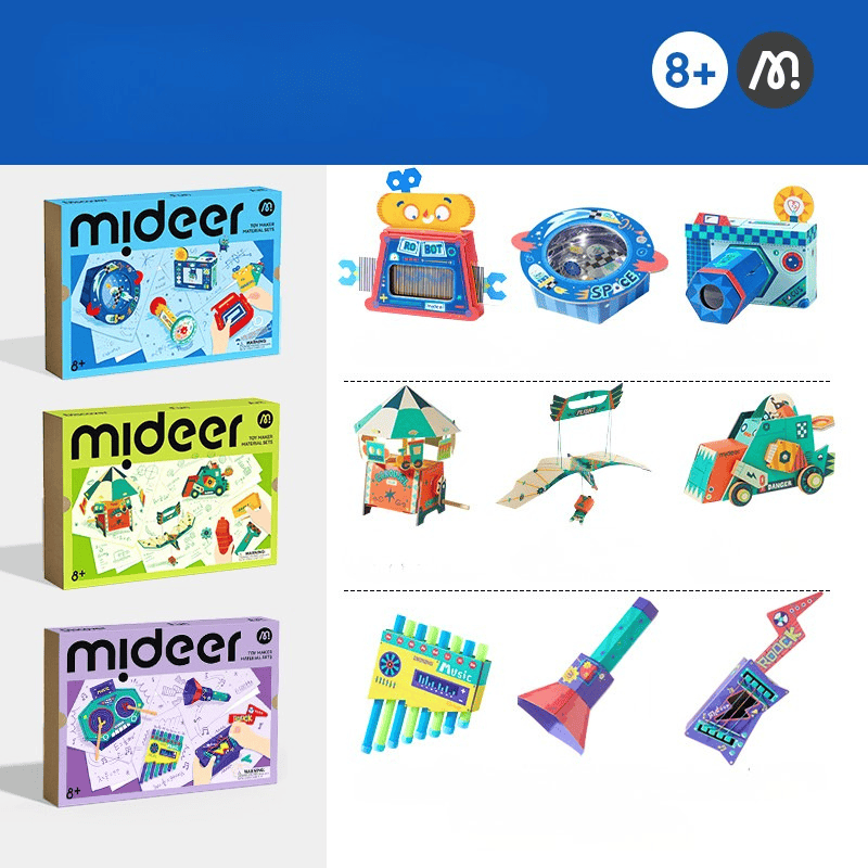 Villem MIDEER teaduslik loovkomplekt “Optika ja valguse ime” Mideer