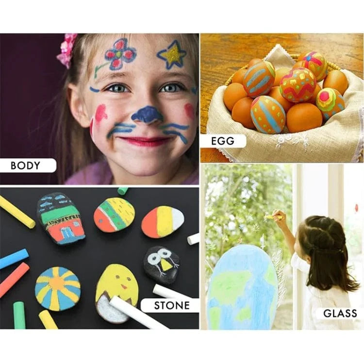 Villem Multifunkcinės kreidelės - 12 spalvų mideer