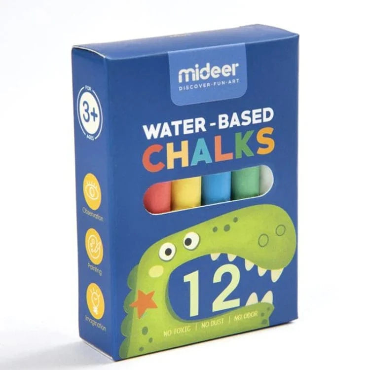 Villem Multifunkcinės kreidelės - 12 spalvų mideer