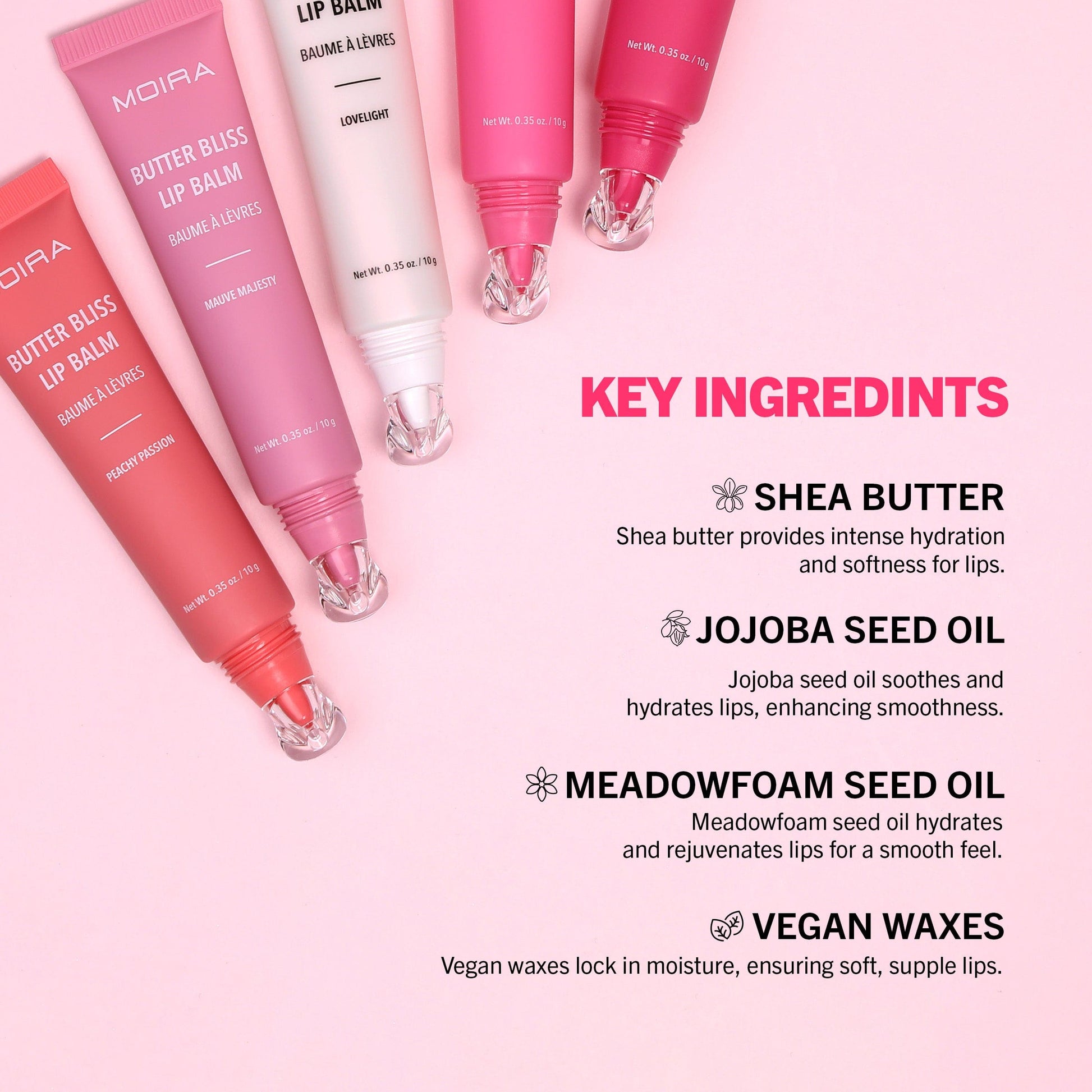 Villem MOIRA Butter Bliss Lip Balm 011 Cotton Candy Cutie MOIRA