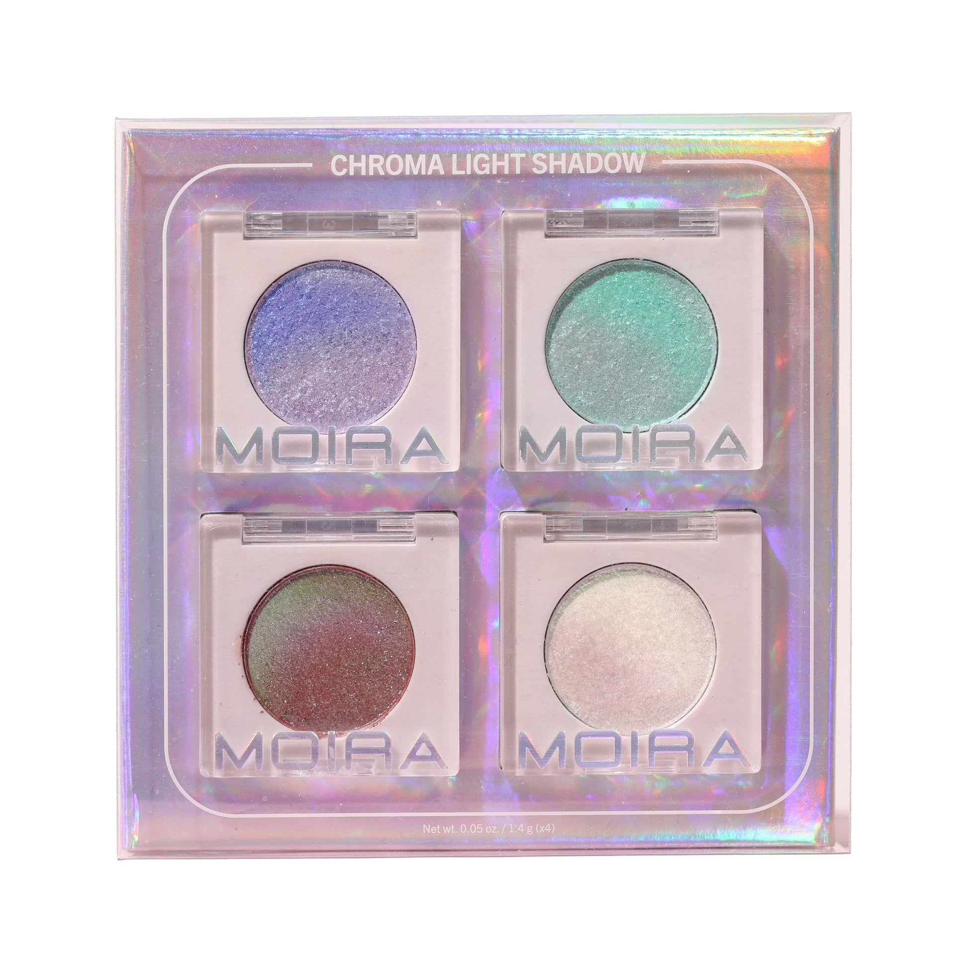 Villem MOIRA Chroma Light Shadows metallic lauvärvide komplekt MOIRA