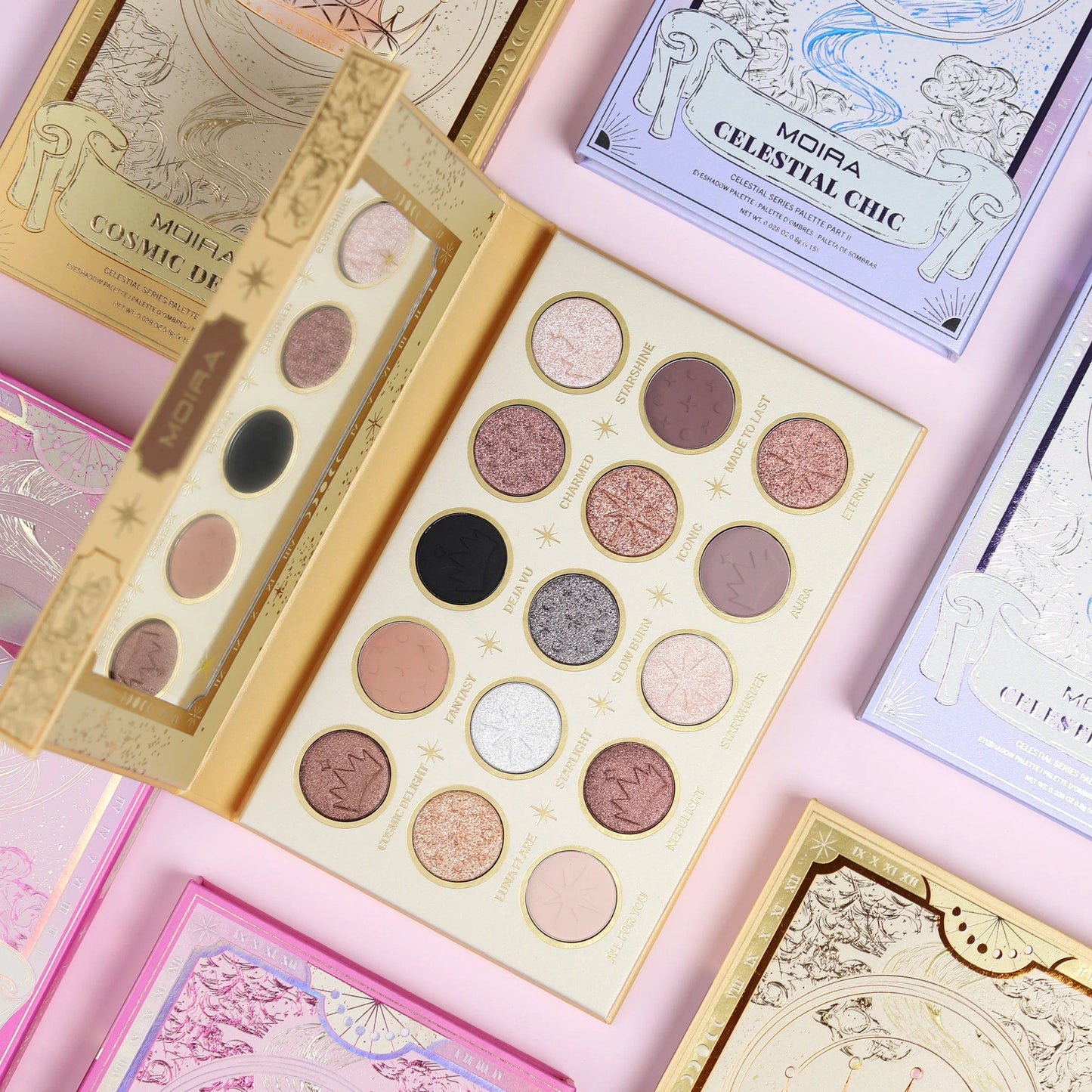 Villem MOIRA Cosmic Desire lauvärvipalett MOIRA