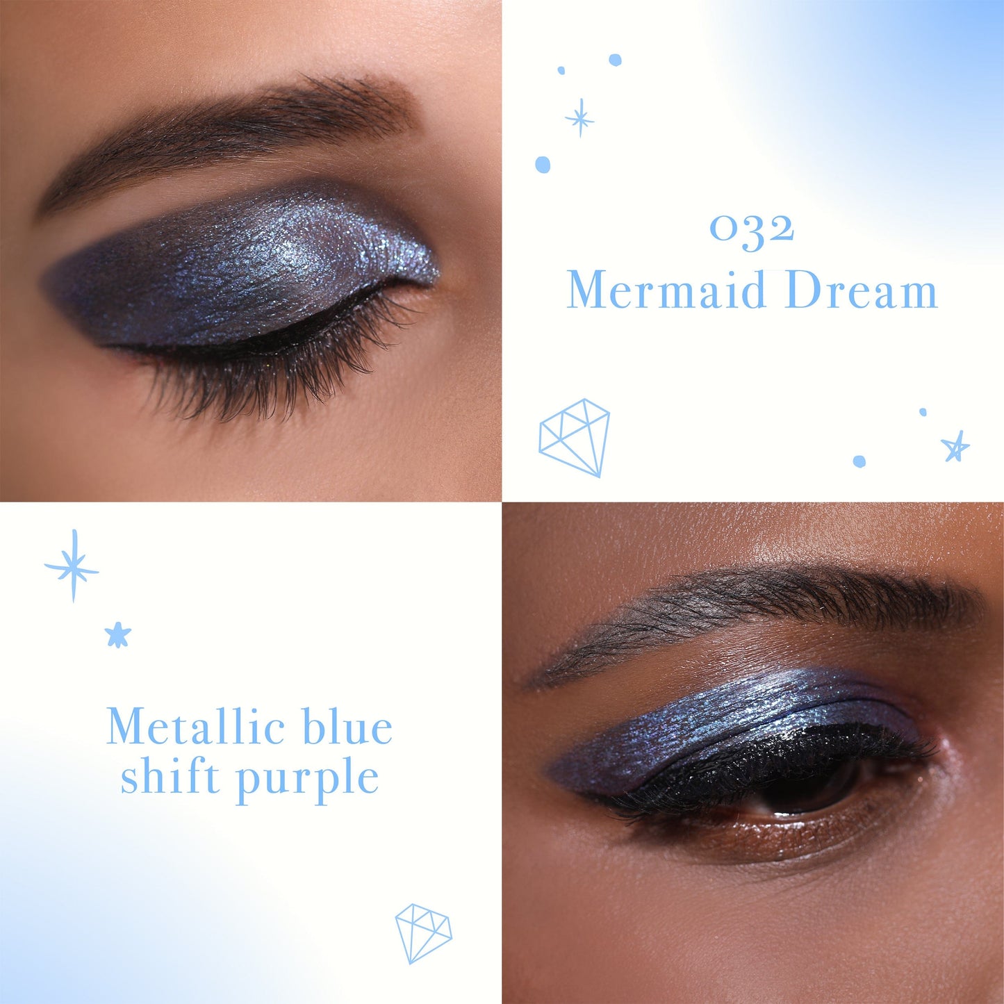 Villem MOIRA Diamond Daze Liquid Shadow 032 Mermaid Dream MOIRA