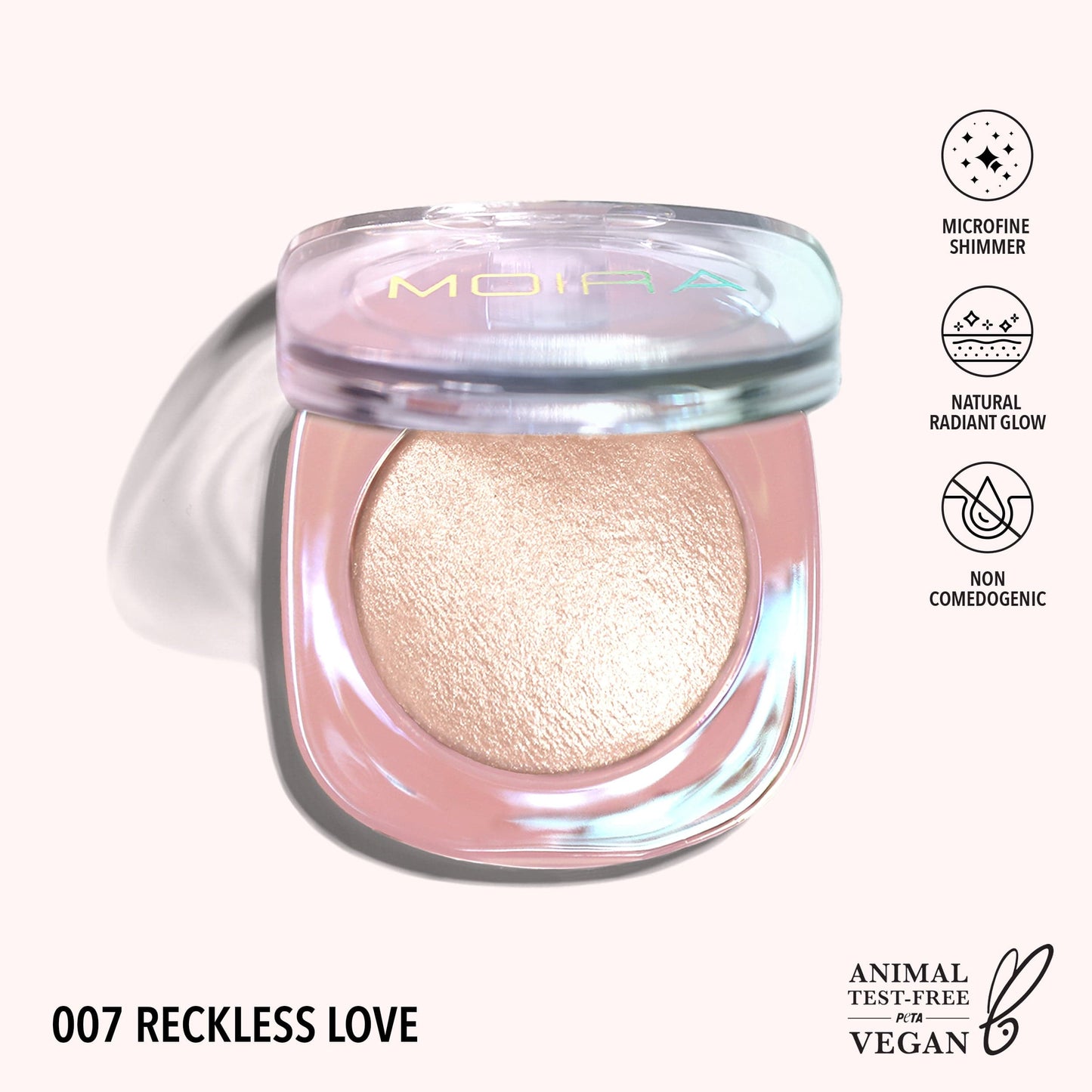 Villem MOIRA Dreamlight Highlighter 007 Reckless Love MOIRA