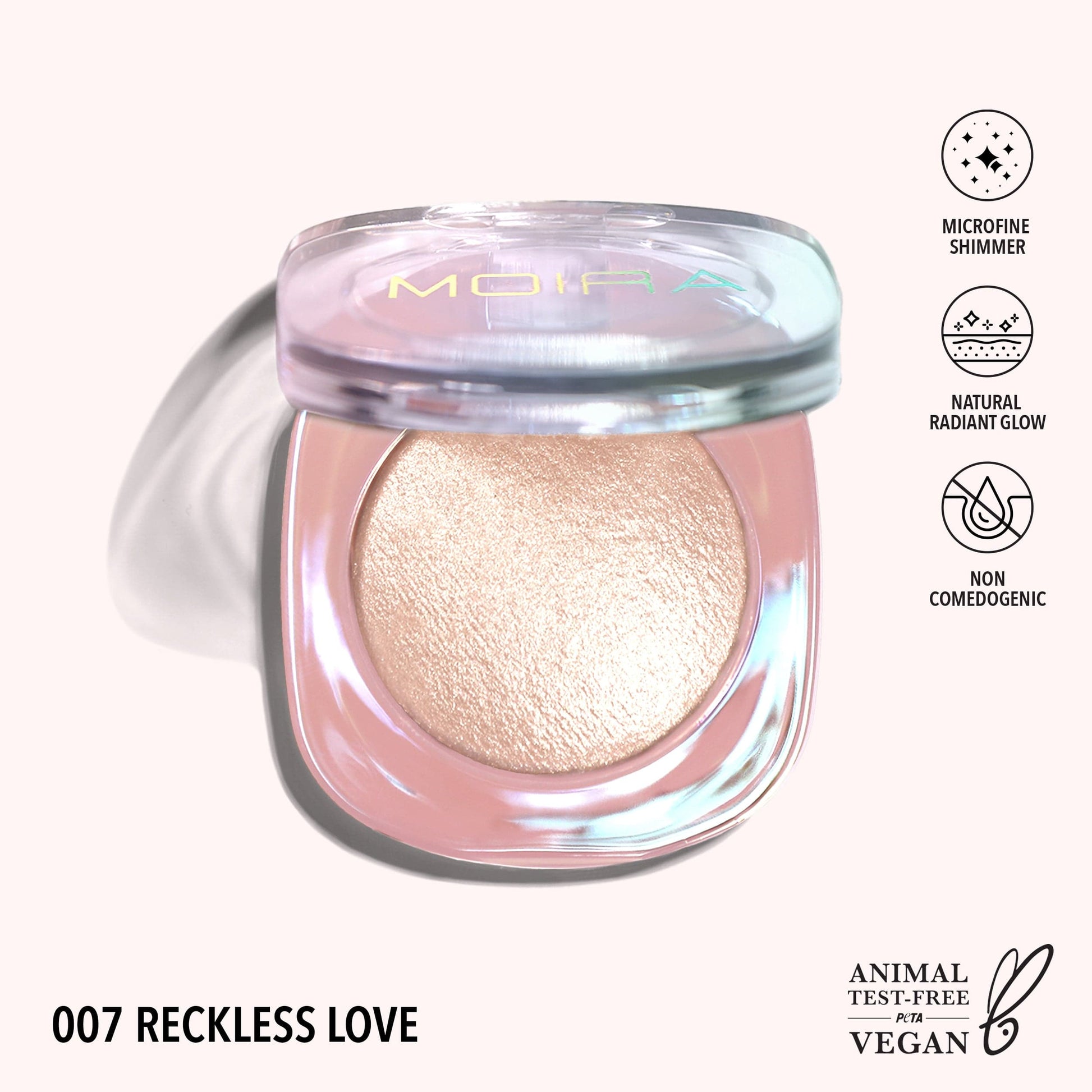 Villem MOIRA Dreamlight Highlighter 007 Reckless Love MOIRA