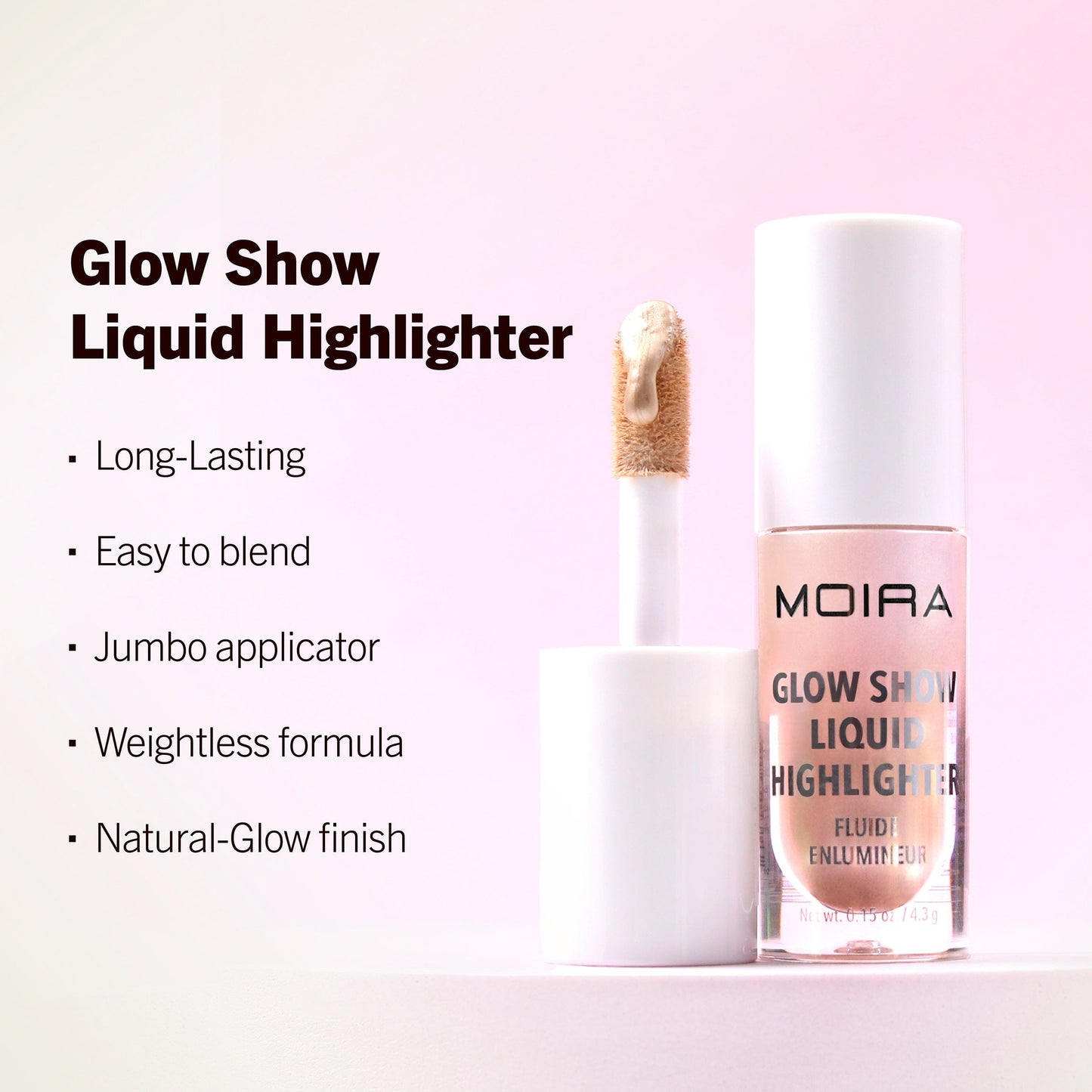 Villem MOIRA Glow Show Liquid Highlighter 006 Caramel Butter MOIRA