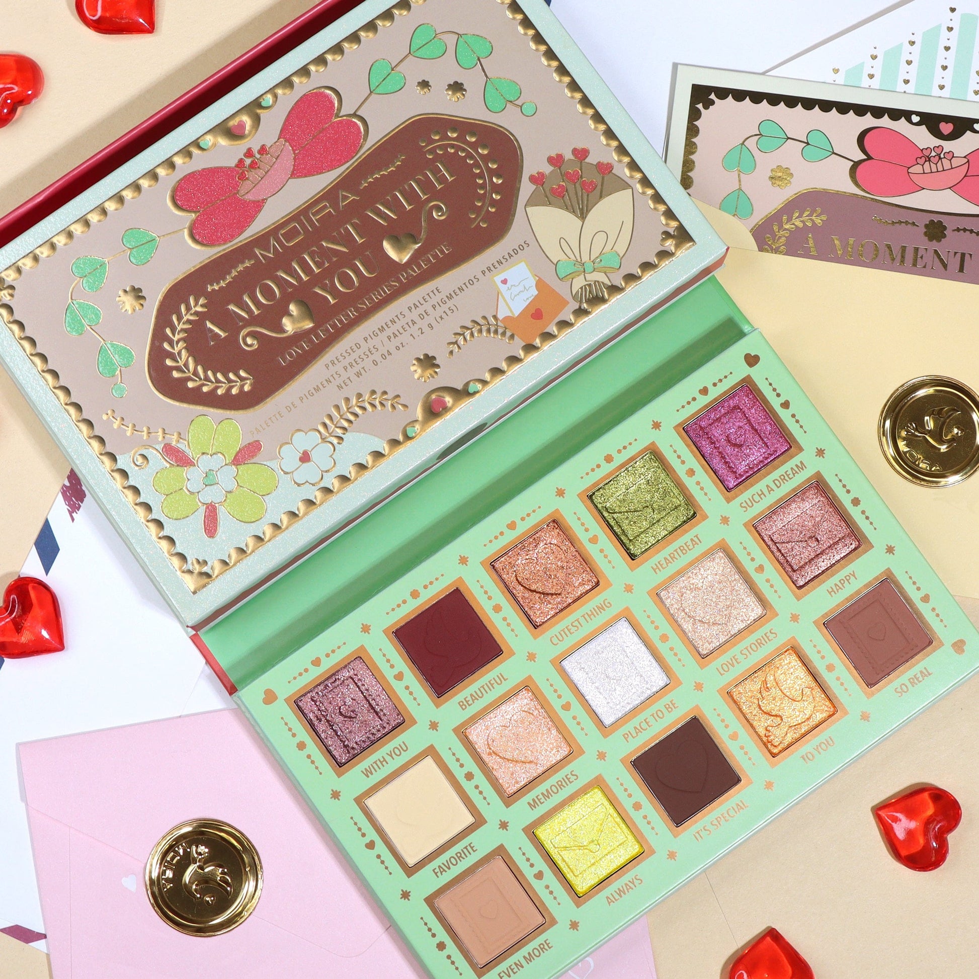 Villem MOIRA Love Letter Series A Moment With You pigmendipalett MOIRA