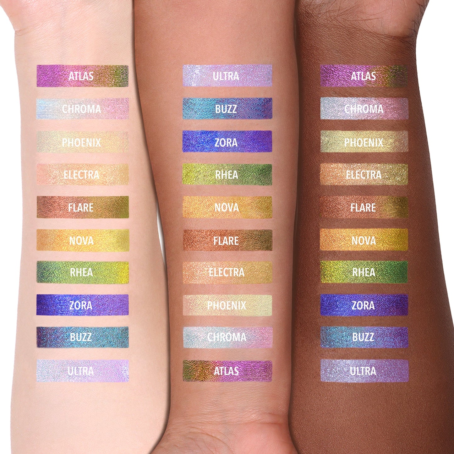 Villem MOIRA Supernova Multichrome Gel Liner 001 Atlas MOIRA