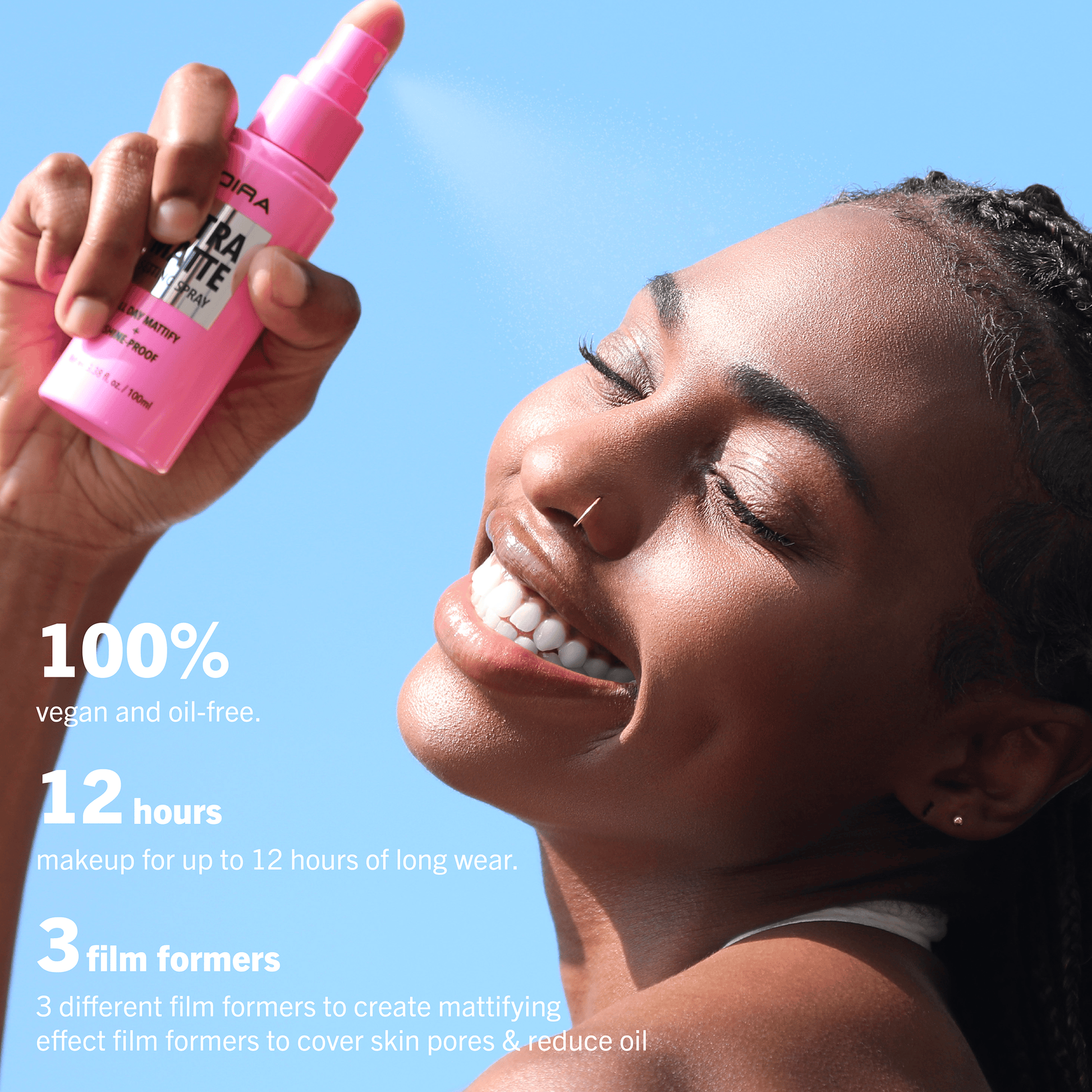 Villem MOIRA Ultra Matte Setting Spray 100ml MOIRA