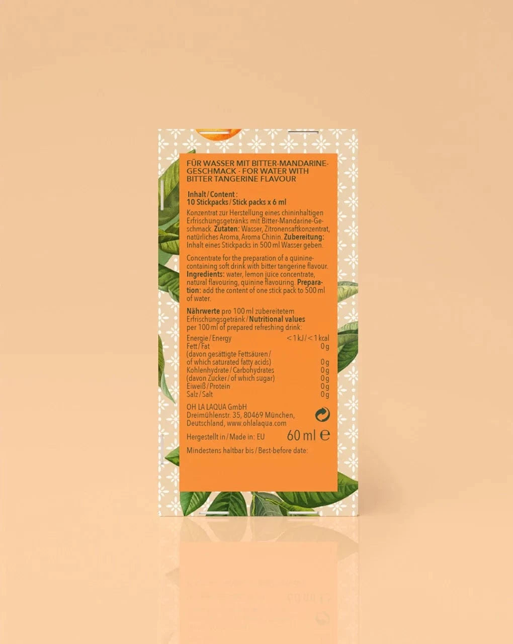 Villem OH LA LAQUA mõrkjas Mandariin 10 tk OH LA LAQUA