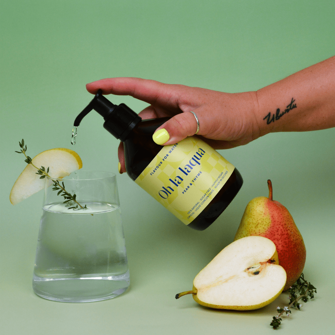 Villem OH LA LAQUA Pirn & Tüümian 300ml pumbaga pudelis OH LA LAQUA