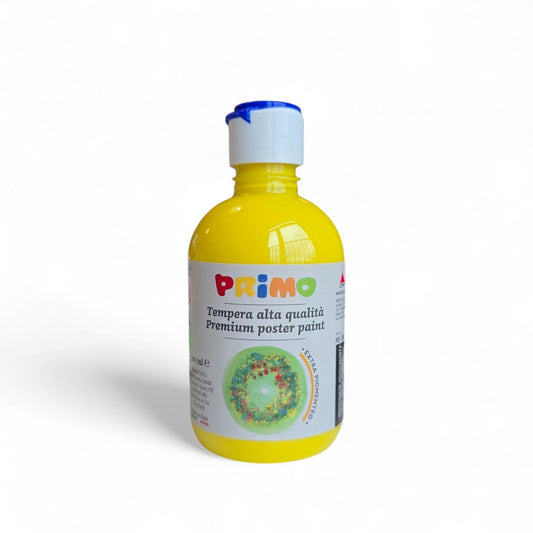 Villem PRIMO guaššvärv kollane 300ml PRIMO