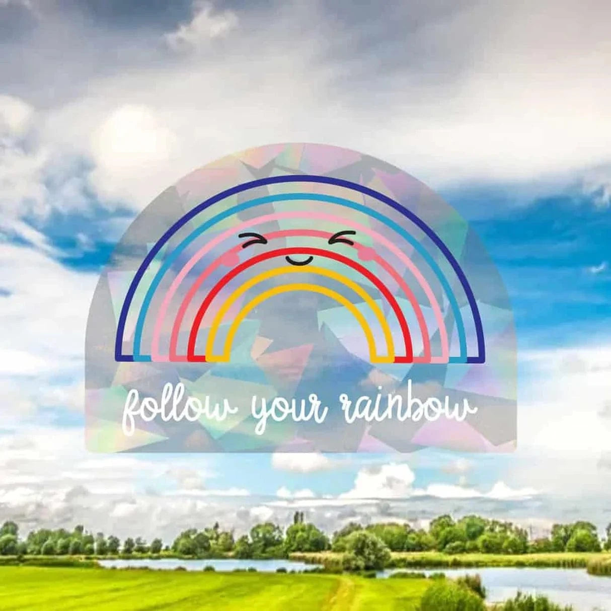 Villem Aknakleebis Rainbow – Rainbow Maker Studio Inktvis