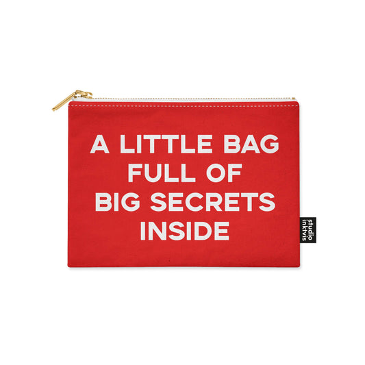 Villem Kosmeetikakott – “A Little Bag Full of Big Secrets Inside” (Punane) Studio Inktvis