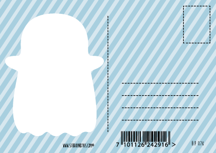 Villem Postkaart – “Ghost Hug” Studio Inktvis