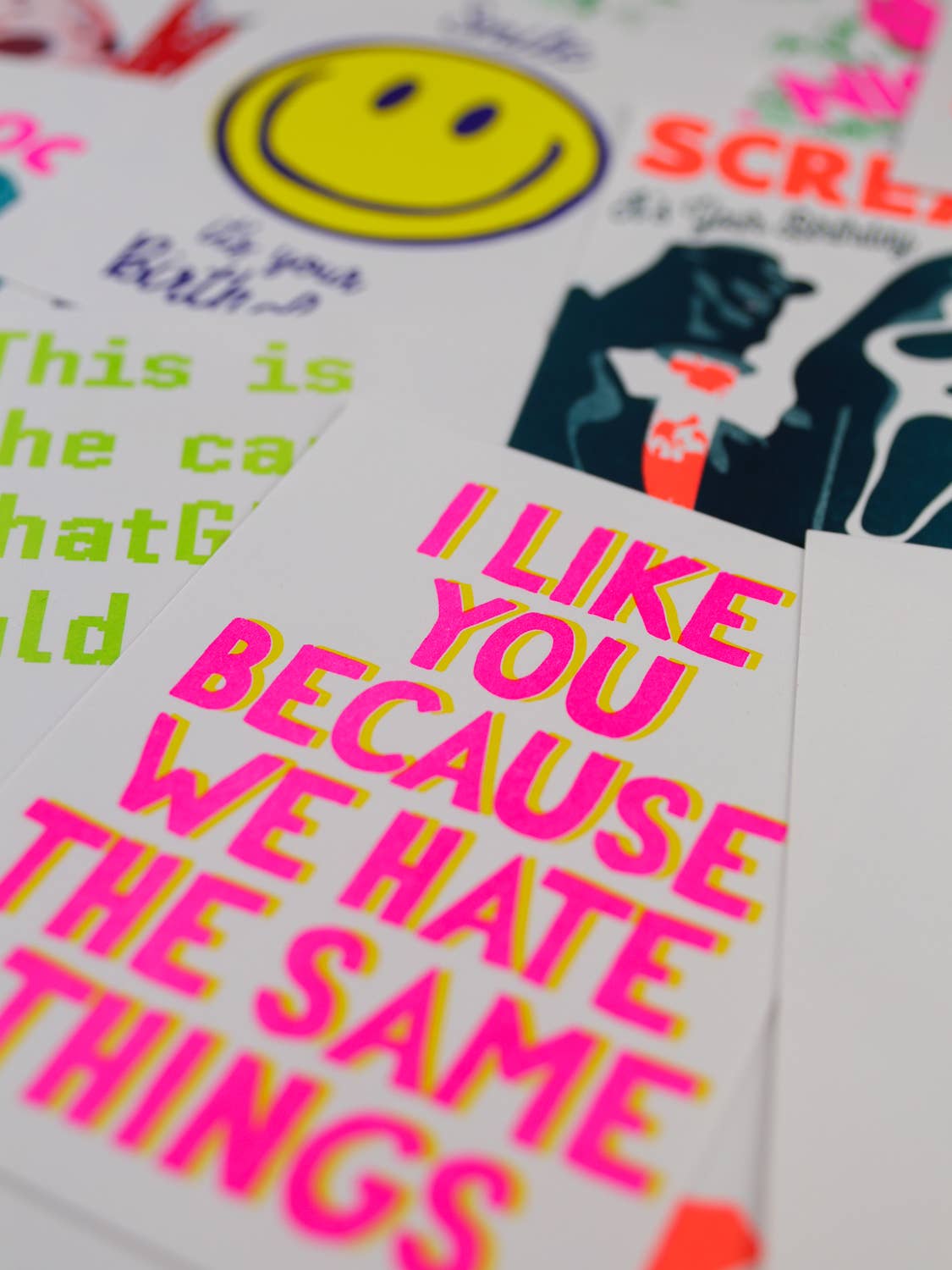 Villem Postkaart – “I Like You Because We Hate the Same Things” Studio Inktvis