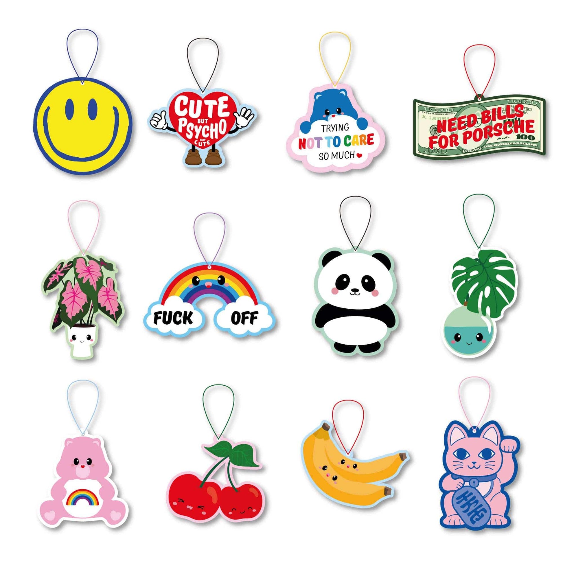 Villem Rainbow Fuck Off õhuvärskendaja – Passioni puuvilja aroom Studio Inktvis