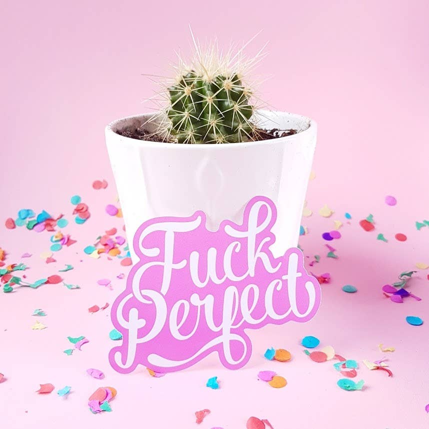 Villem Vinüülkleebis – “Fuck Perfect” Studio Inktvis