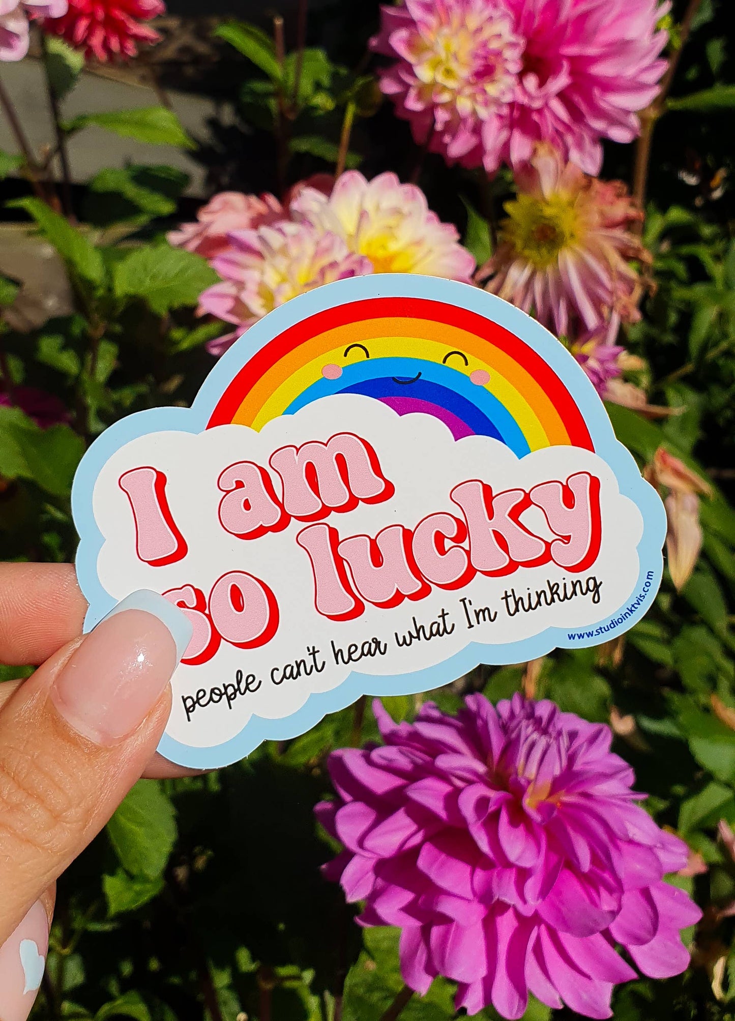 Villem Vinüülkleebis – “I Am So Lucky People Can’t Hear What I Am Thinking” Studio Inktvis