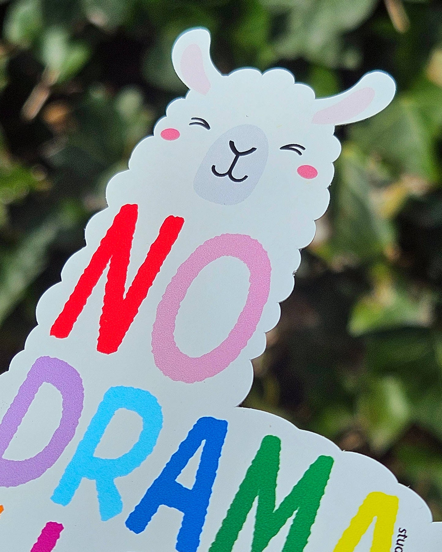 Villem Vinüülkleebis – “No Drama Llama” Studio Inktvis