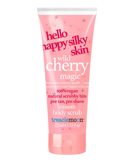 Villem Treaclemoon Wild Cherry Magic Body Scrub 225ml Treaclemoon