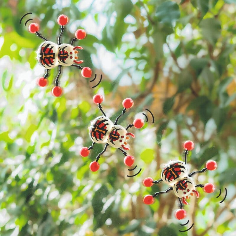 Villem Kleepuv mänguasi aknale - roomav putukas TrendHaus