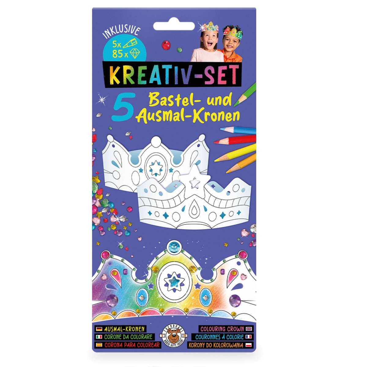 Villem Kroon kristallide ja pliiatsitega- meisterda ise 5tk TrendHaus