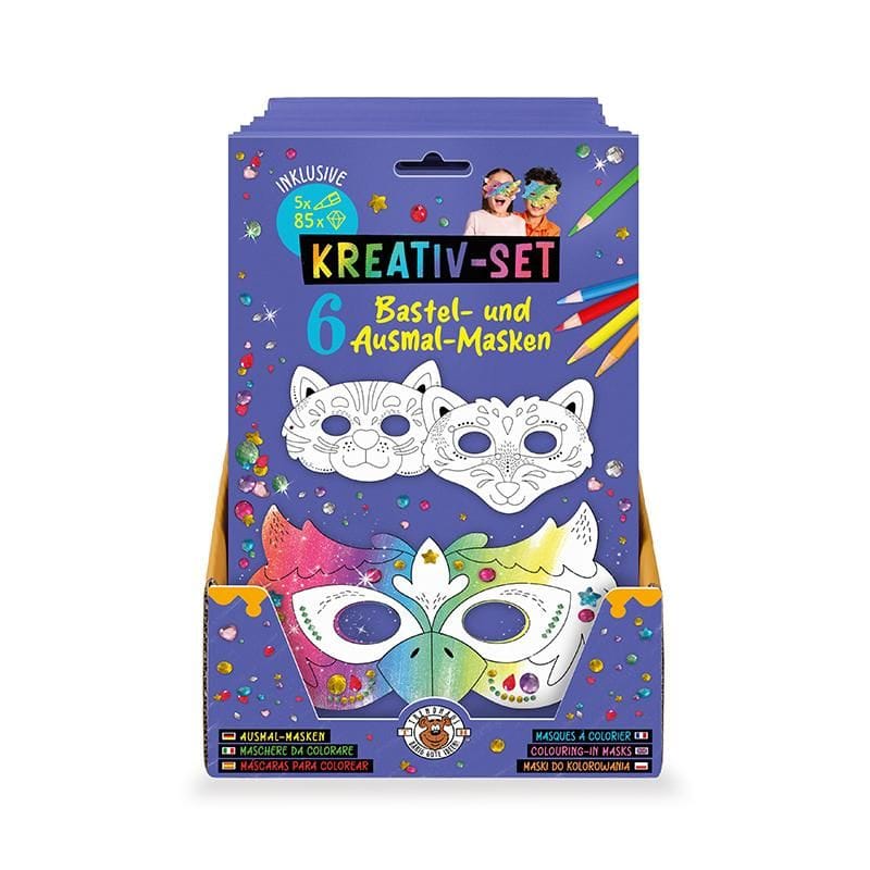 Villem Loomamaskide kristallide ja pliiatsitega- meisterda ise 5tk TrendHaus