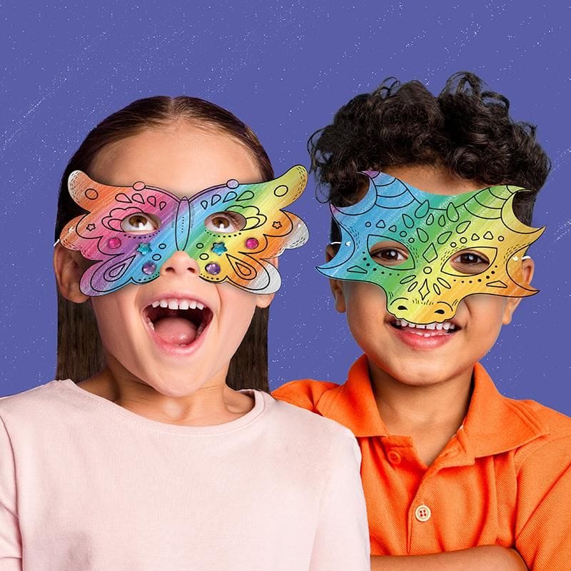 Villem Loomamaskide kristallide ja pliiatsitega- meisterda ise 5tk TrendHaus