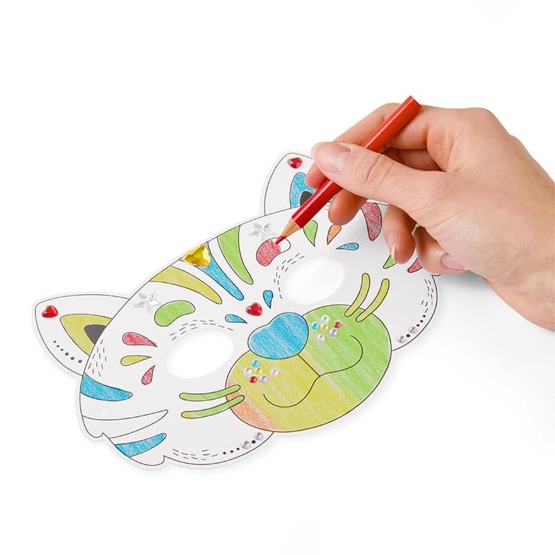 Villem Loomamaskide kristallide ja pliiatsitega- meisterda ise 5tk TrendHaus