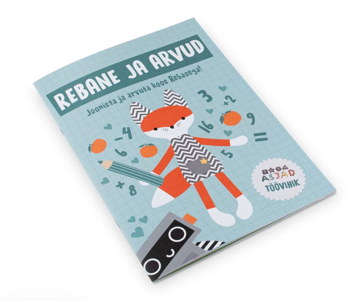 Villem TUTA ASJAD töövihik "Rebane ja arvud" TUTA ASJAD