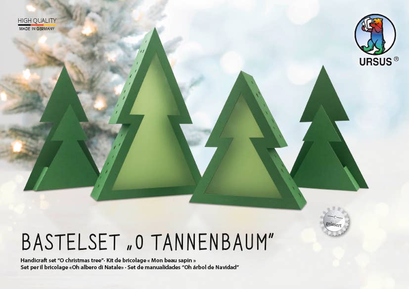 Villem Craft Kit "O Christmas Tree" URSUS®