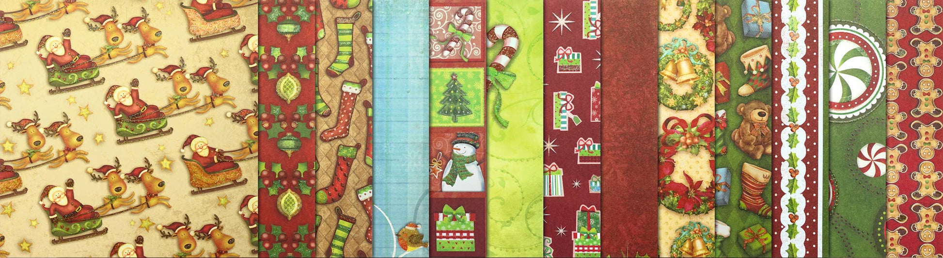 Villem Design Paper Pack Glitter "Cosy Holidays" URSUS®