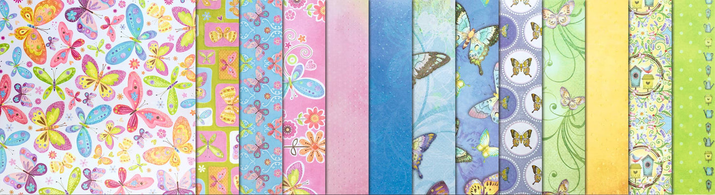 Villem Design Paper Pack Glitter "Garden" URSUS®