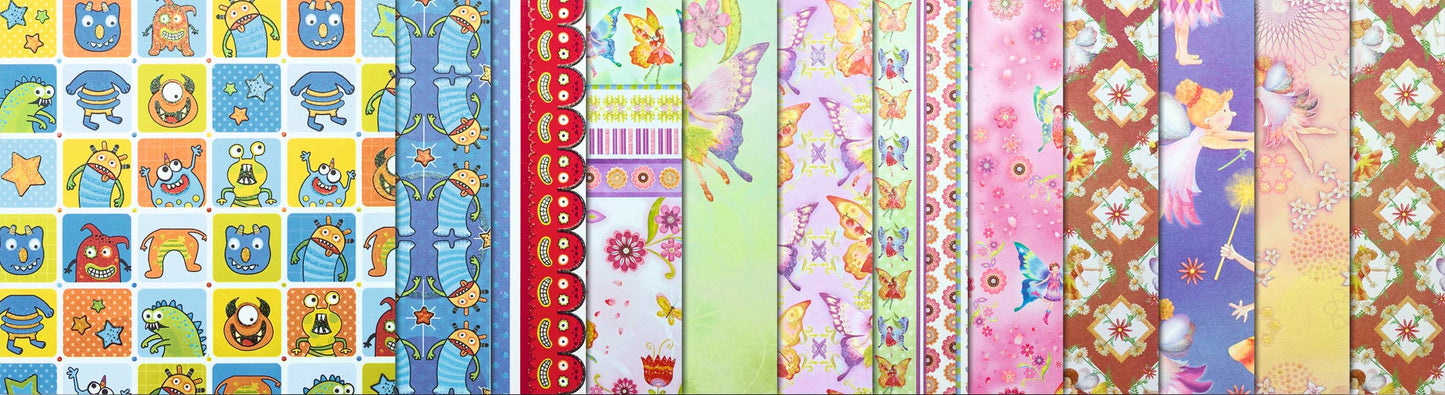 Villem Design Paper Pack Glitter "Kids" URSUS®