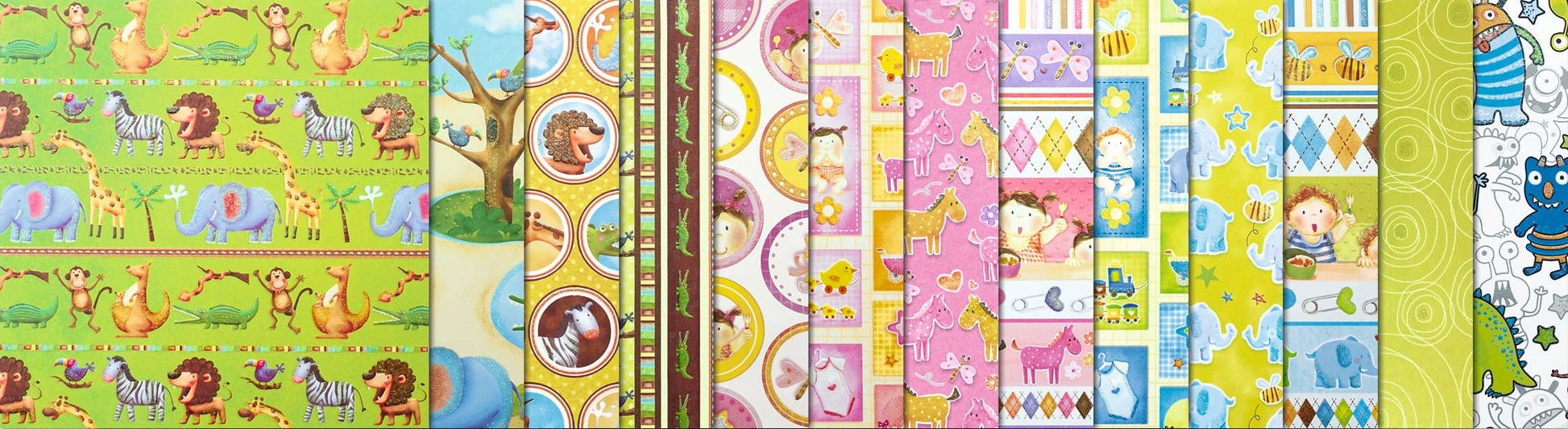 Villem Design Paper Pack Glitter "Kids" URSUS®