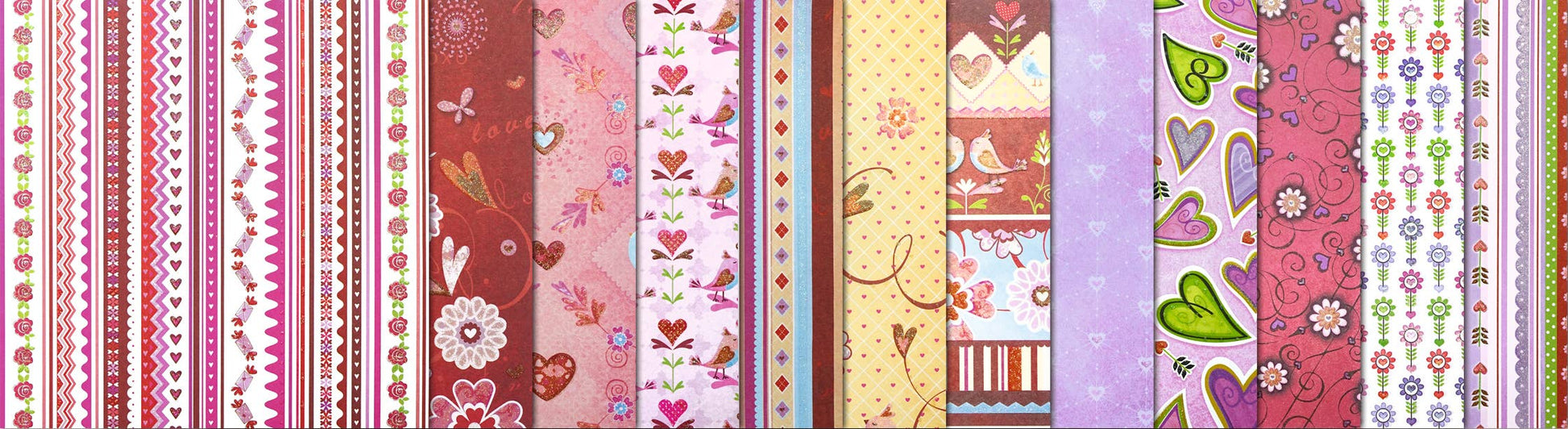 Villem Design Paper Pack Glitter "Love" URSUS®