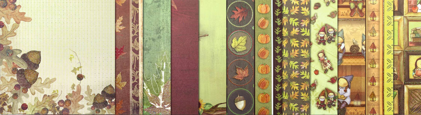 Villem Design Paper Pack Glitter "Woodland" URSUS®