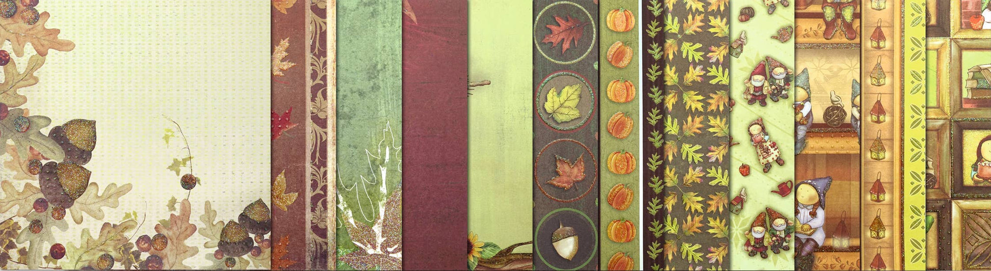 Villem Design Paper Pack Glitter "Woodland" URSUS®