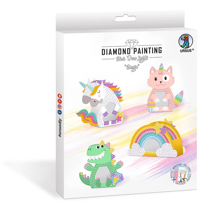 Villem Diamond Painting Mini Deco Lights "Magic" URSUS®