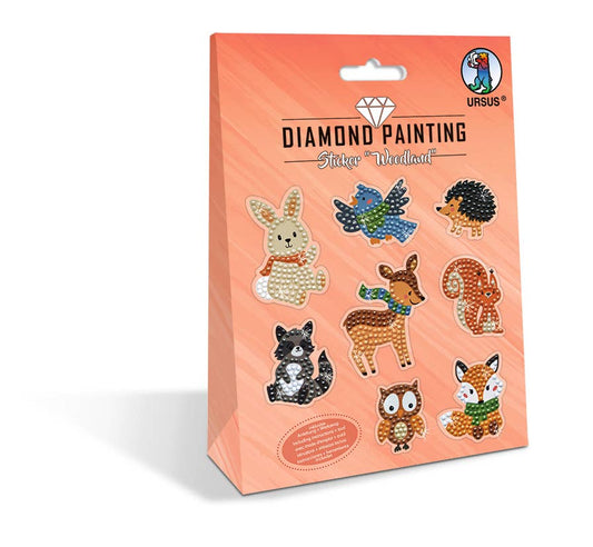 Villem Diamond painting sticker “Woodland” URSUS®